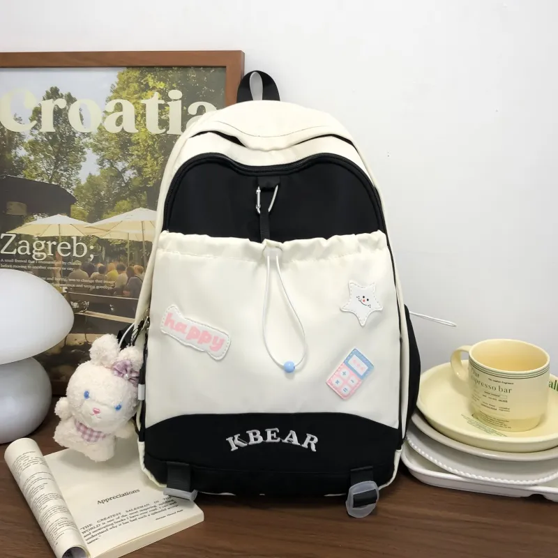 Yalu Nylon Backpack Women's Multicolor-13