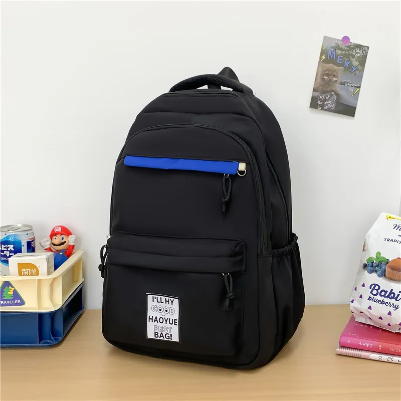 Yalu Nylon Backpack Unisex Multicolor-13