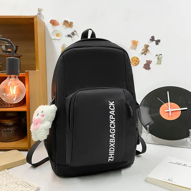 Yalu Canvas Backpack Unisex Multicolor-5