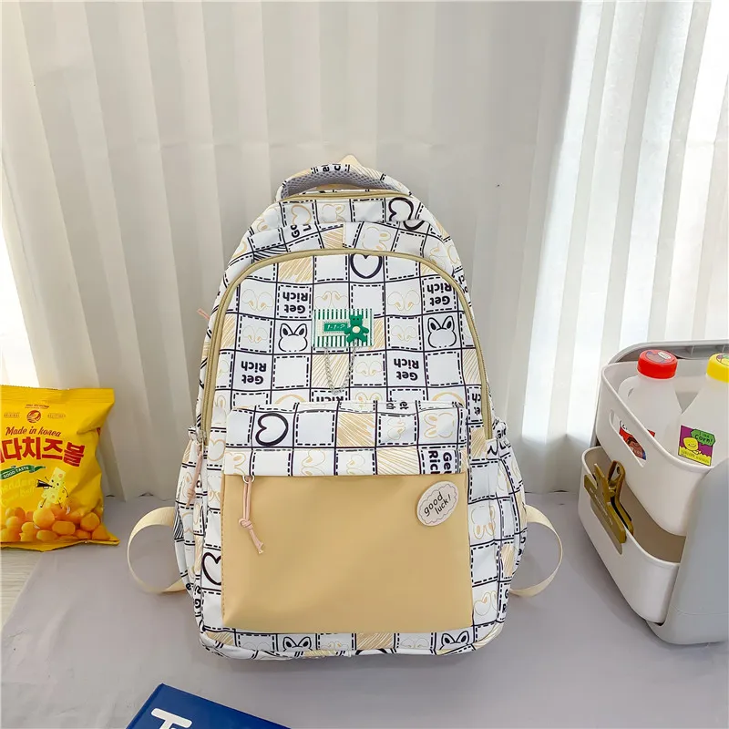 Yalu Nylon Backpack Women's Multicolor-7