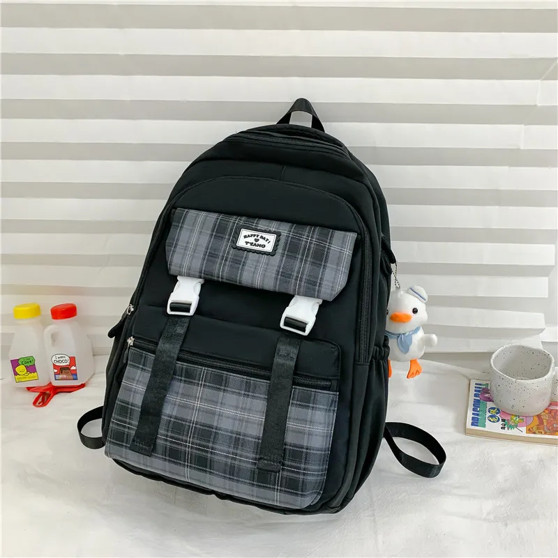 Yalu Nylon Backpack Women's Multicolor-11