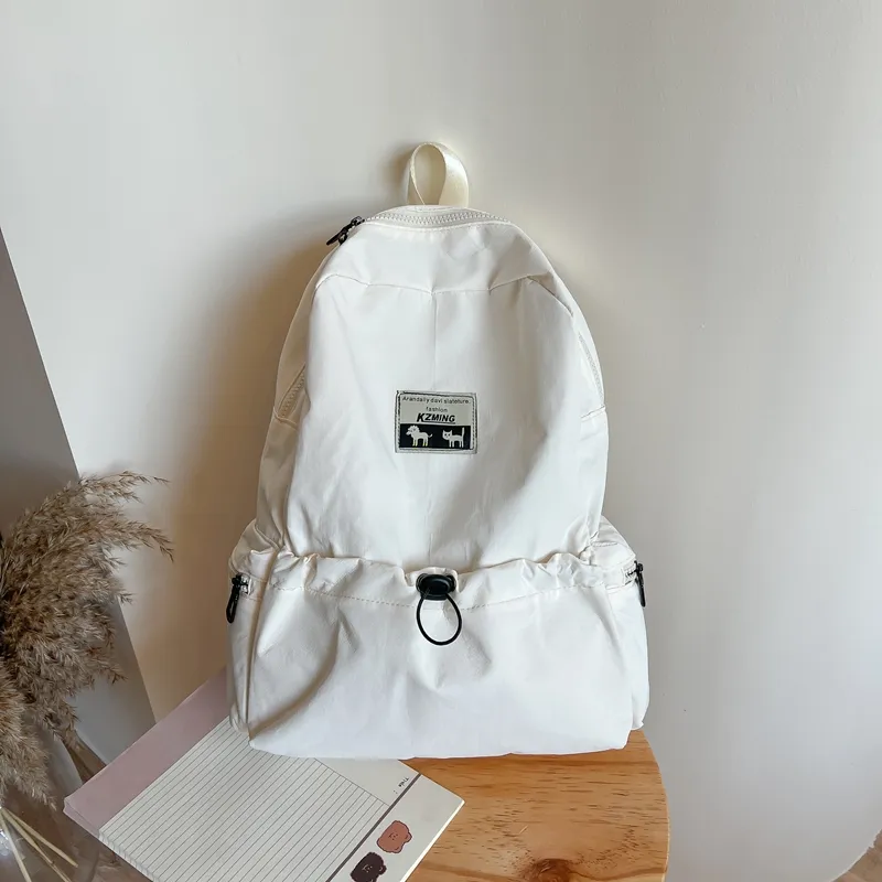 Yalu Composite Cloth Backpack Unisex Multicolor-3