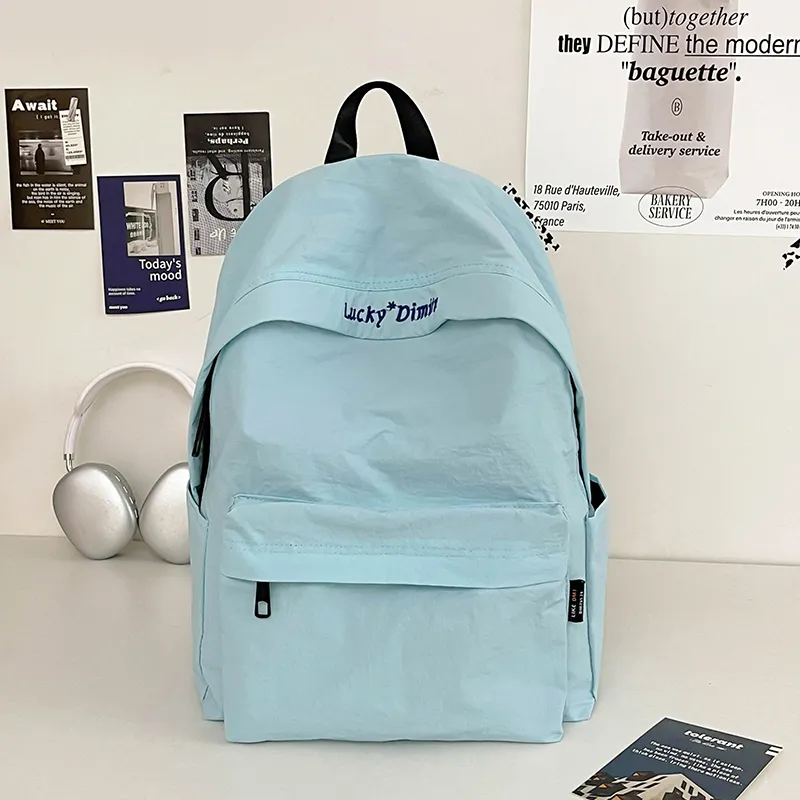 Yalu Nylon Backpack Unisex Multicolor-2