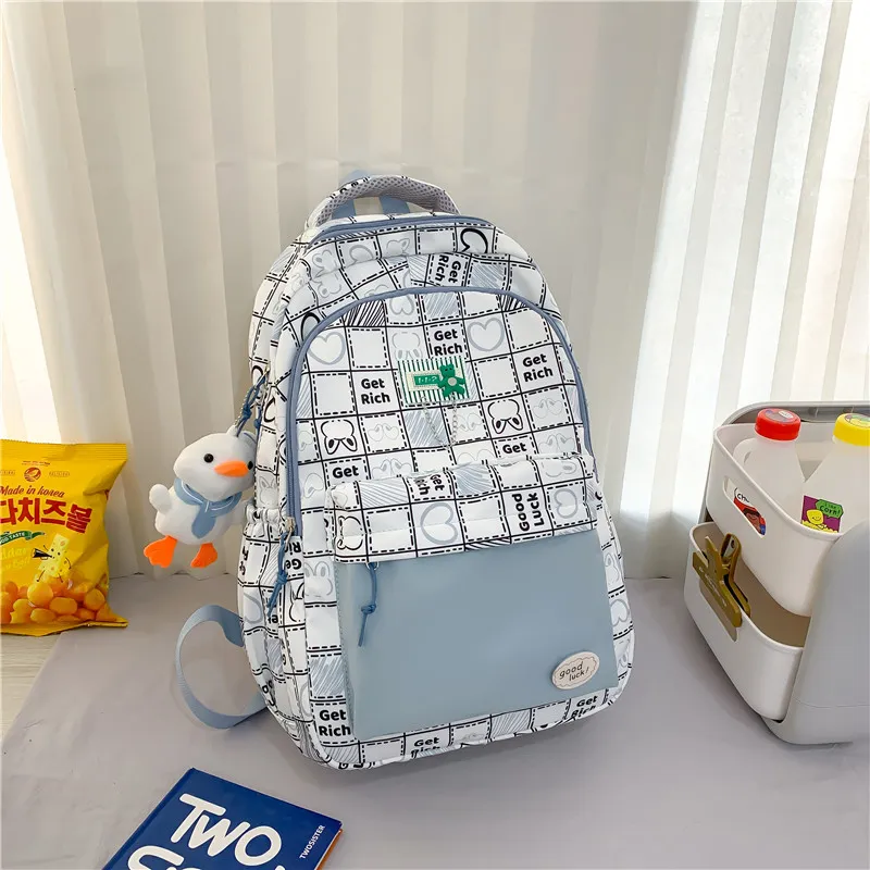 Yalu Nylon Backpack Women's Multicolor-5