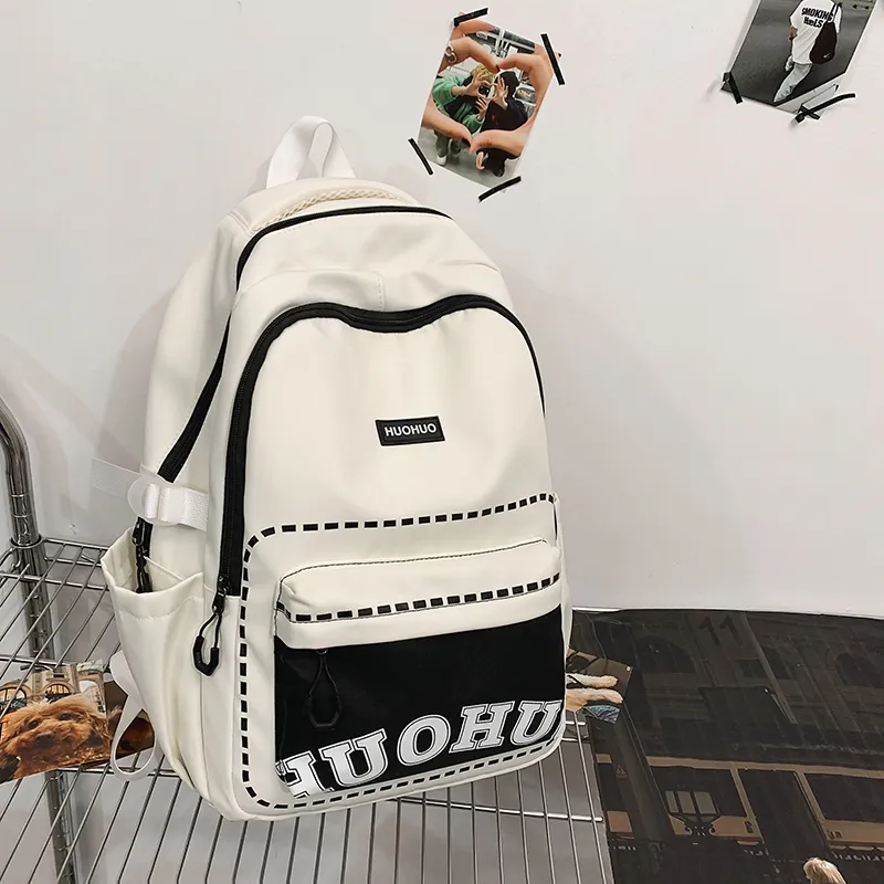 Yalu Nylon Backpack Unisex Multicolor-2