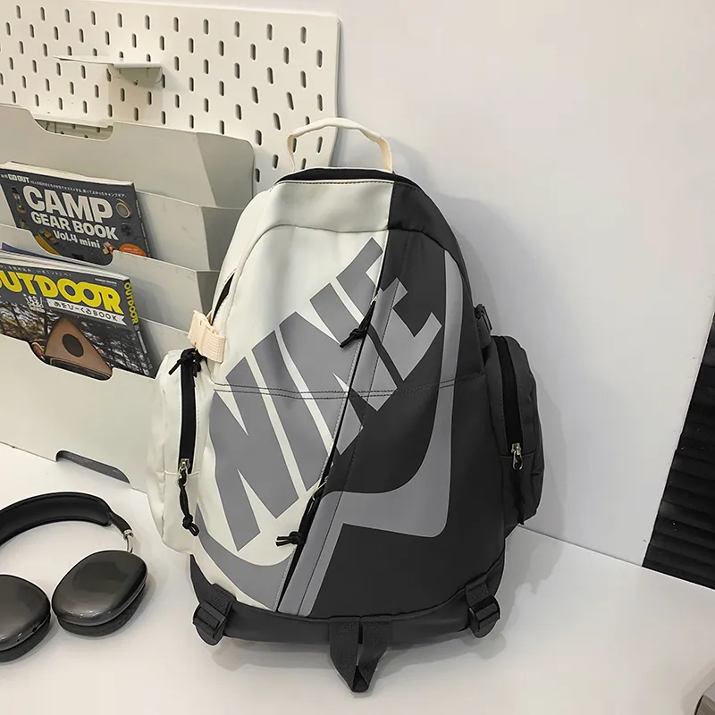 Yalu Nylon Backpack Regular Unisex Multicolor-13