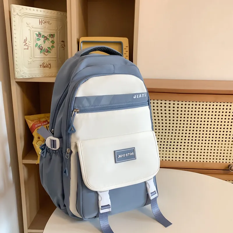 Yalu Nylon Backpack Unisex Multicolor-10
