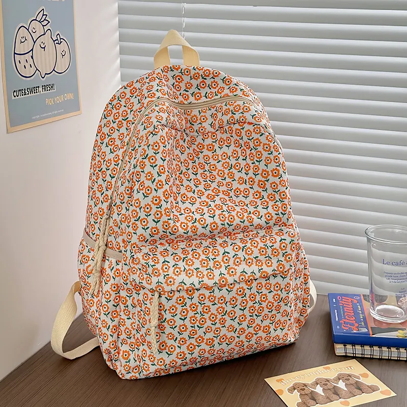 Yalu Nylon Backpack Women's Multicolor-5