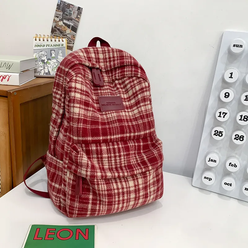 Yalu Woolen Backpack Unisex Multicolor-7