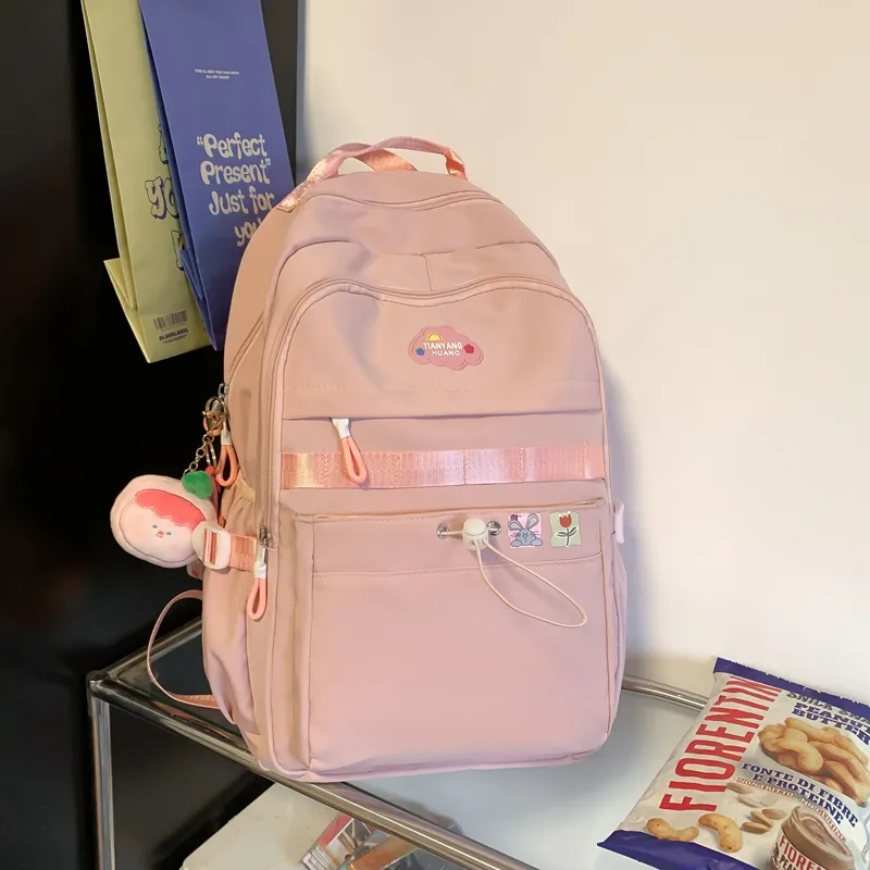 Yalu Nylon Backpack Women's Multicolor-7