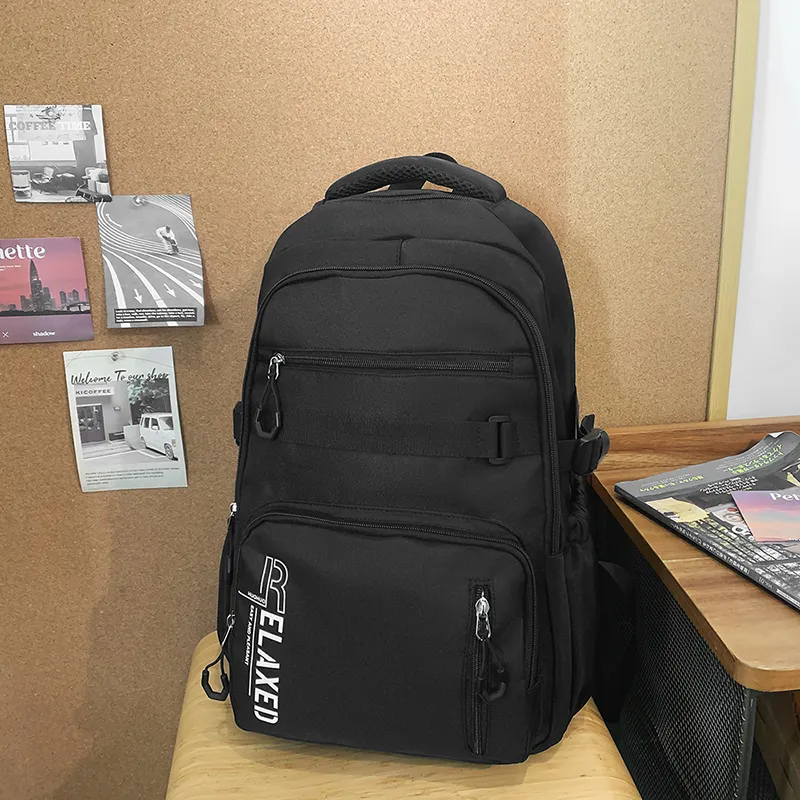 Yalu Nylon Backpack Regular Unisex Multicolor-11