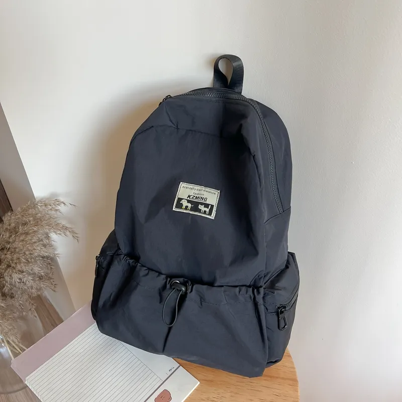 Yalu Composite Cloth Backpack Unisex Multicolor-1