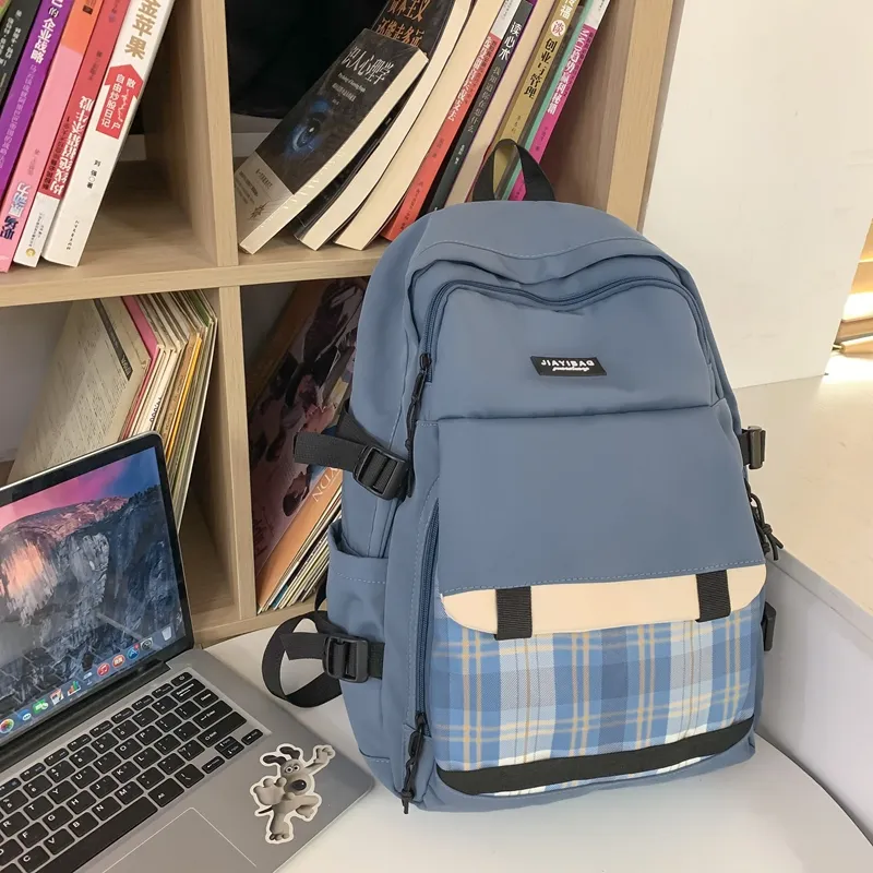 Yalu Nylon Backpack Regular Unisex Multicolor-7