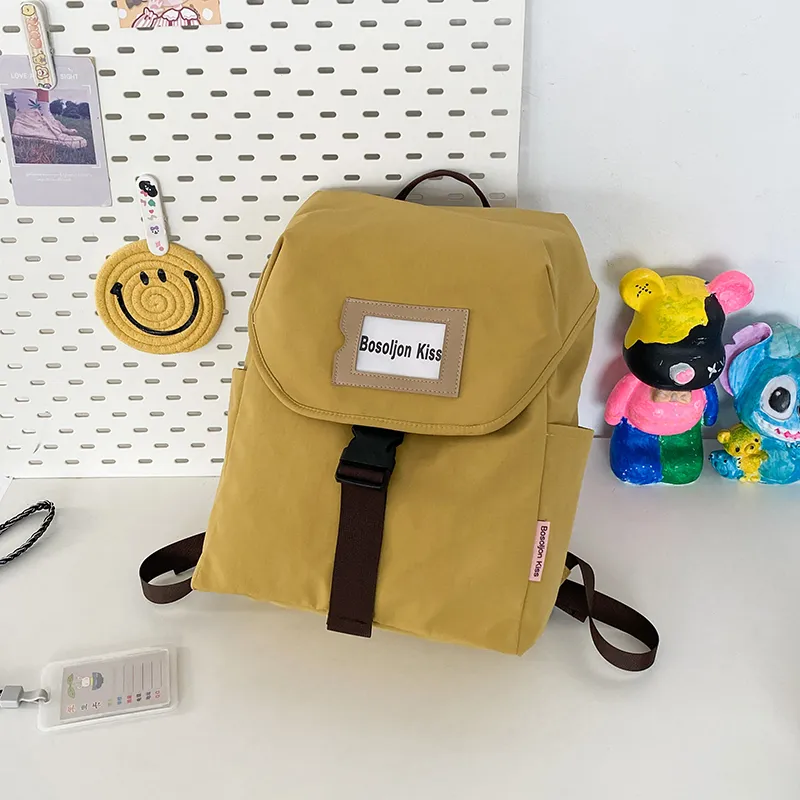 Yalu Nylon Backpack Unisex Multicolor-7