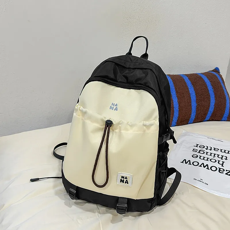 Yalu Nylon Backpack Unisex Multicolor-2