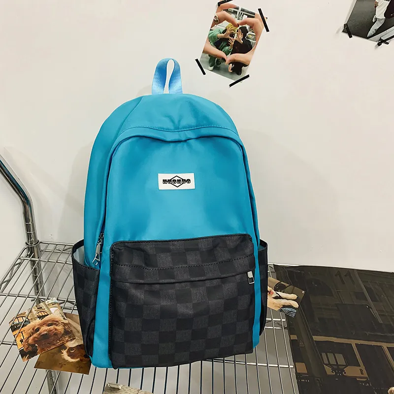 Yalu Nylon Backpack Unisex Multicolor-7