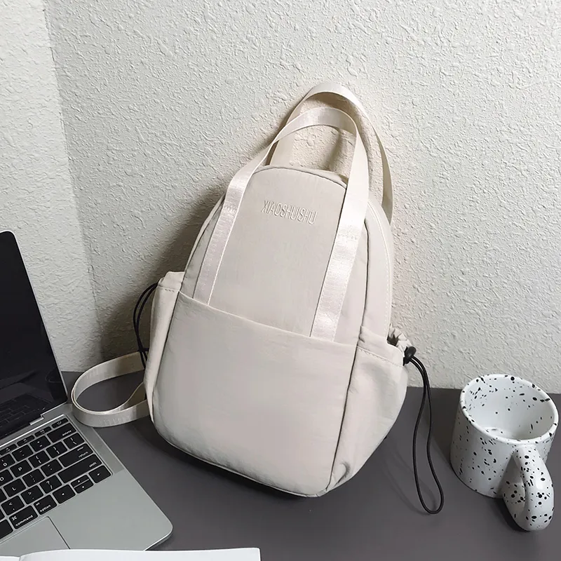 Yalu Nylon Backpack Unisex Multicolor-8