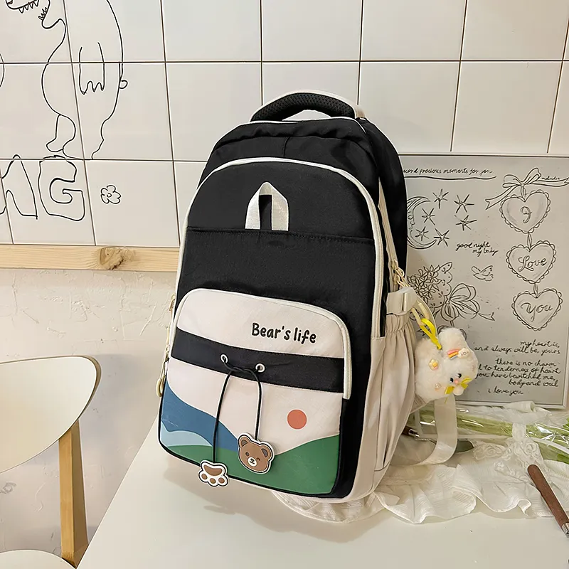 Yalu Nylon Backpack Women's Multicolor-16