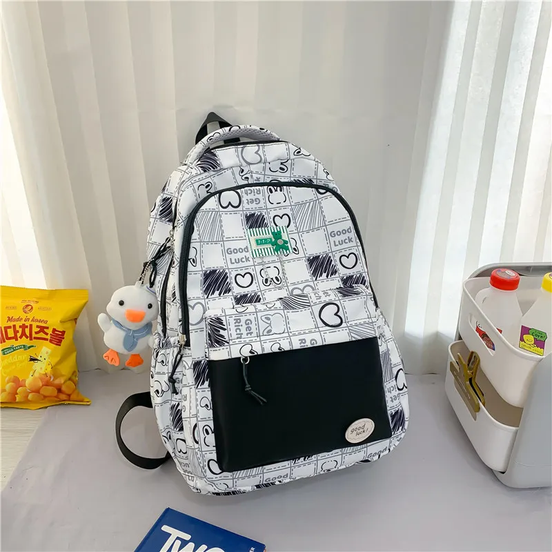 Yalu Nylon Backpack Women's Multicolor-11