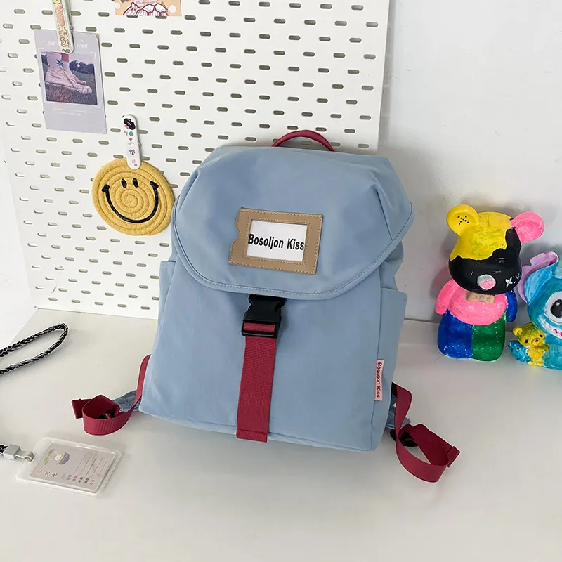 Yalu Nylon Backpack Unisex Multicolor-2