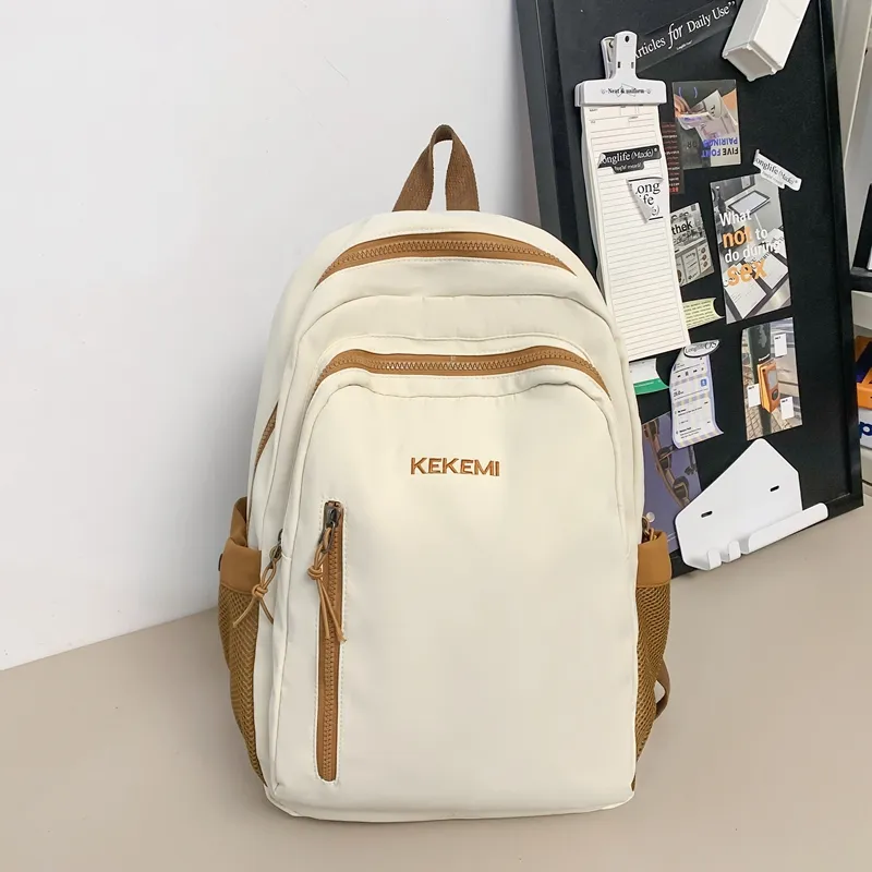 Yalu Nylon Backpack Unisex Multicolor-1