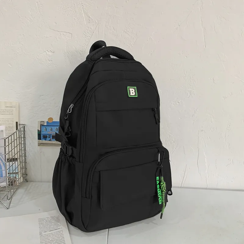Yalu Nylon Backpack Unisex Multicolor-4