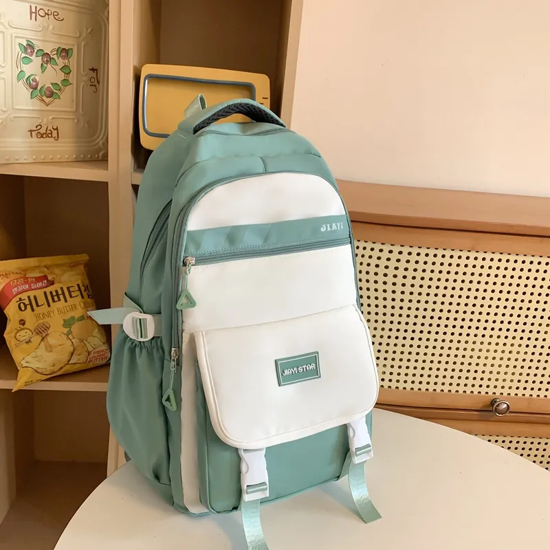 Yalu Nylon Backpack Unisex Multicolor-7