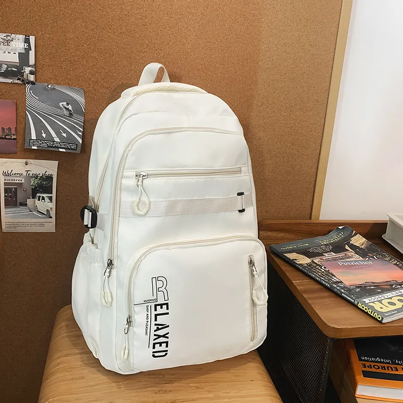 Yalu Nylon Backpack Regular Unisex Multicolor-1