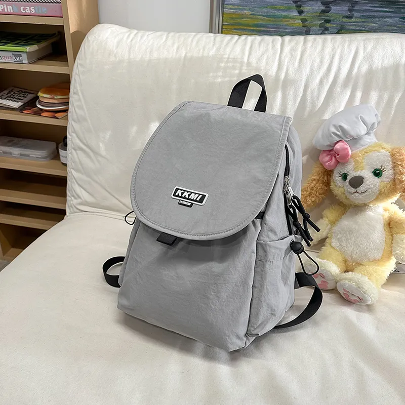 Yalu Nylon Backpack Unisex Multicolor-8