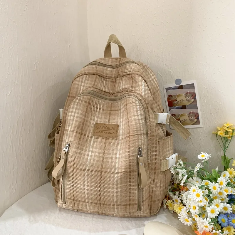 Yalu Nylon Backpack Women's Multicolor-5