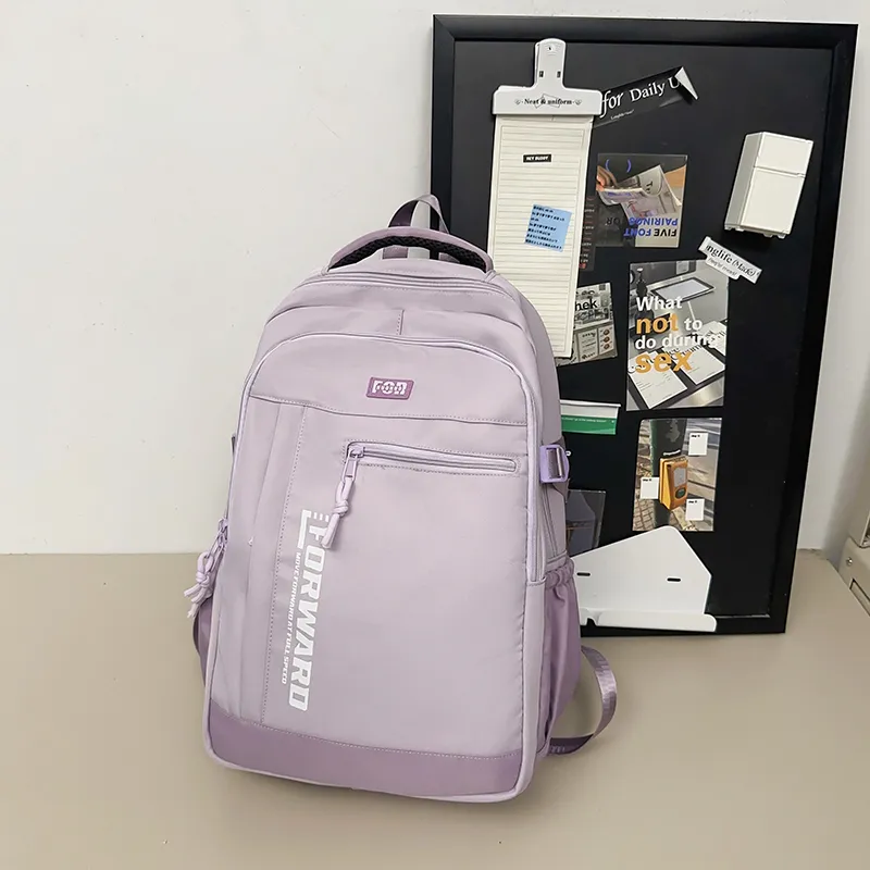 Yalu Nylon Backpack Unisex Multicolor-13