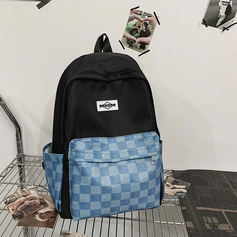 Yalu Nylon Backpack Unisex Multicolor-4