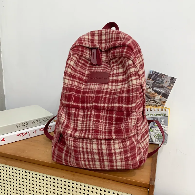 Yalu Woolen Backpack Unisex Multicolor-8