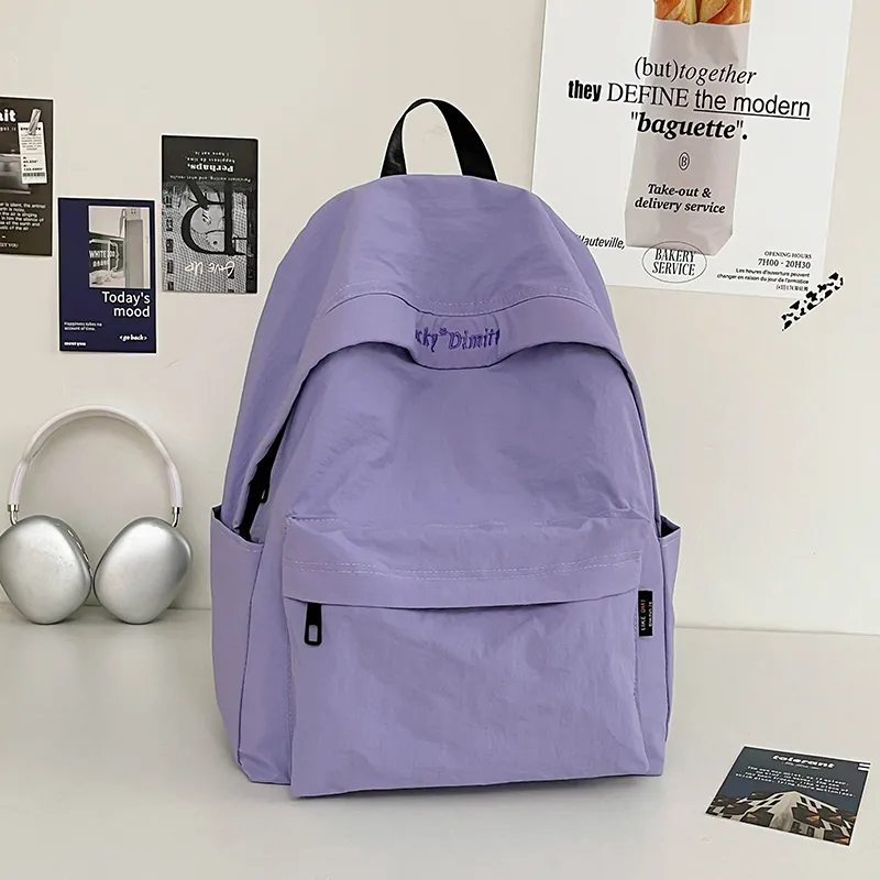 Yalu Nylon Backpack Unisex Multicolor-7
