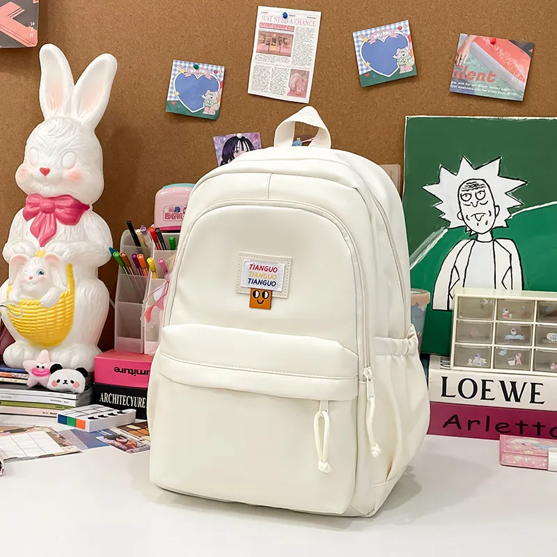 Yalu Nylon Backpack Unisex Multicolor-5