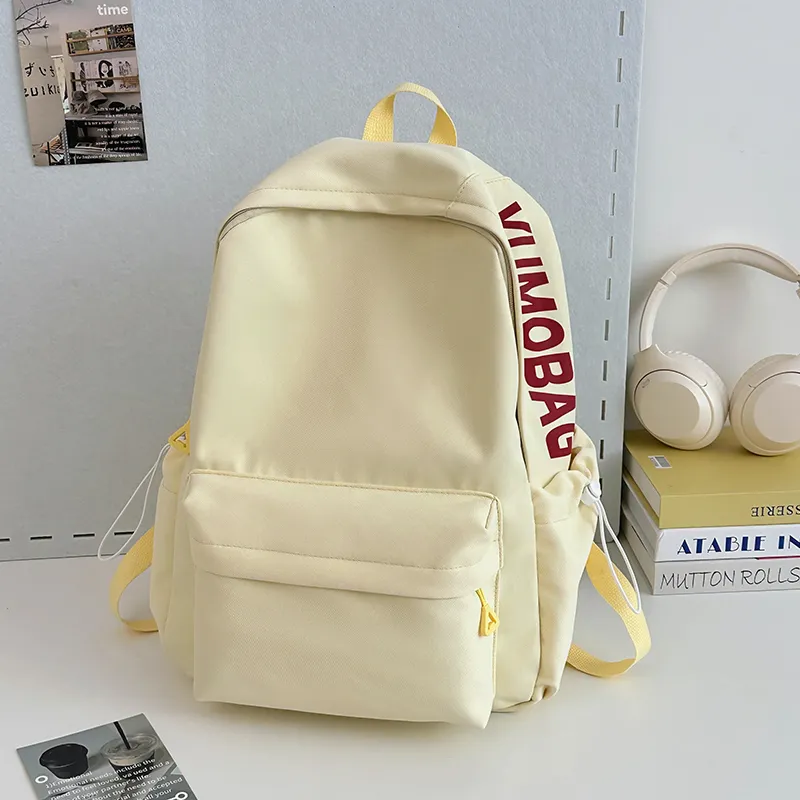 Yalu Nylon Backpack Regular Unisex Multicolor-11