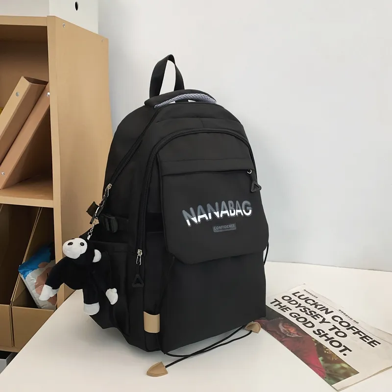 Yalu Nylon Backpack Unisex Multicolor-14