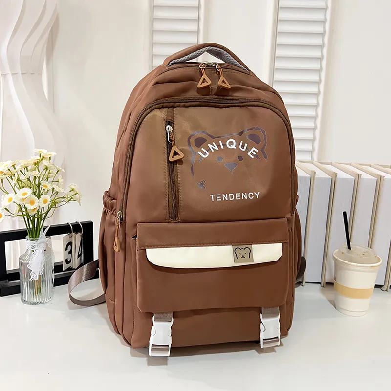 Yalu Nylon Backpack Unisex Multicolor-4