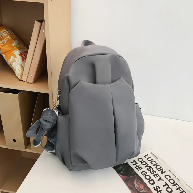 Yalu Nylon Backpack Unisex Multicolor-11