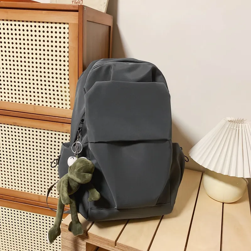 Yalu Nylon Backpack Regular Unisex Multicolor-10