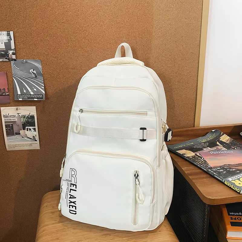 Yalu Nylon Backpack Regular Unisex Multicolor-2