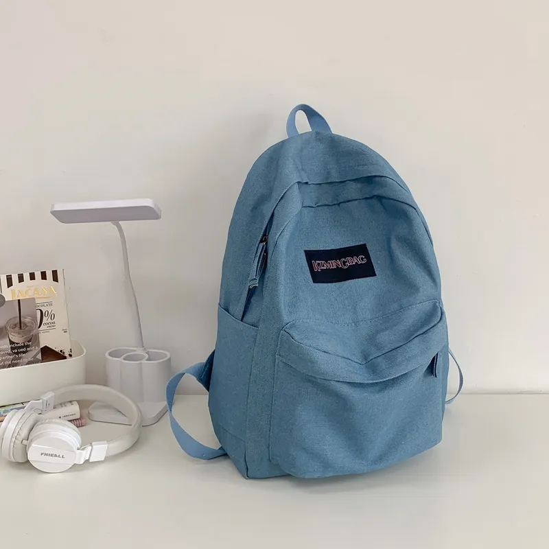 Yalu Denim Backpack Unisex Multicolor-5