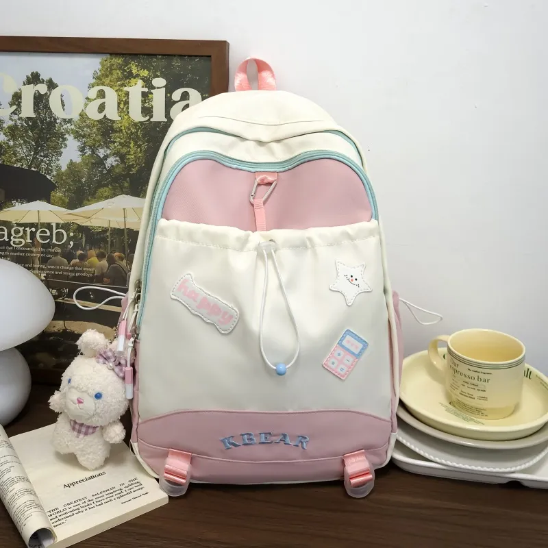 Yalu Nylon Backpack Women's Multicolor-7