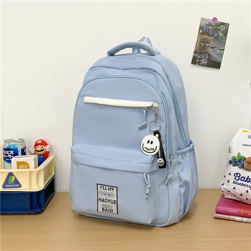 Yalu Nylon Backpack Unisex Multicolor-2
