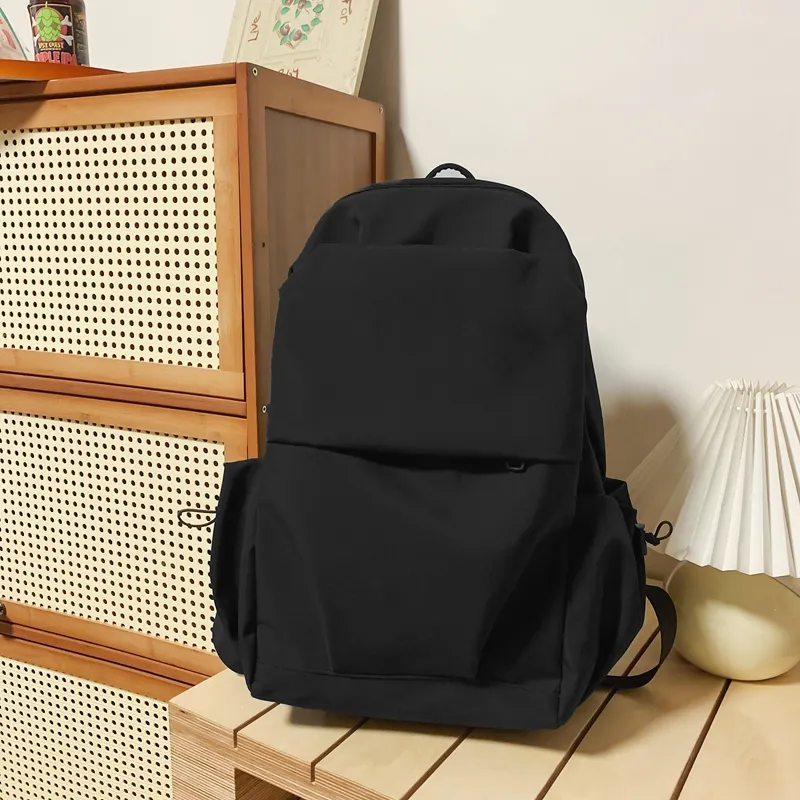 Yalu Nylon Backpack Regular Unisex Multicolor-13