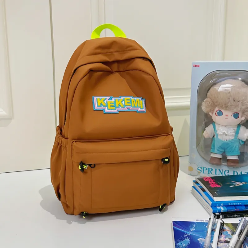 Yalu Nylon Backpack Unisex Multicolor-7