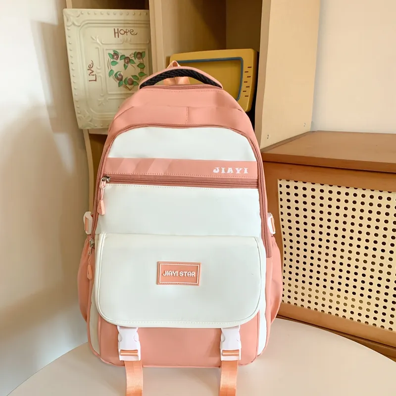 Yalu Nylon Backpack Unisex Multicolor-2