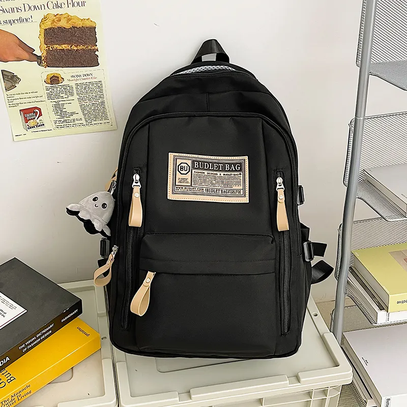 Yalu Nylon Backpack Unisex Multicolor-7