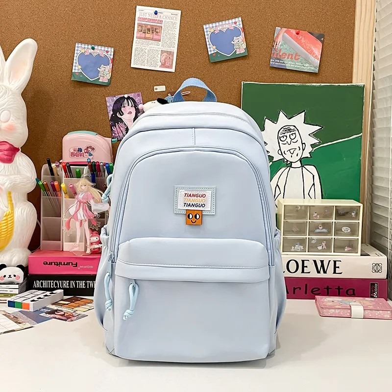 Yalu Nylon Backpack Unisex Multicolor-10