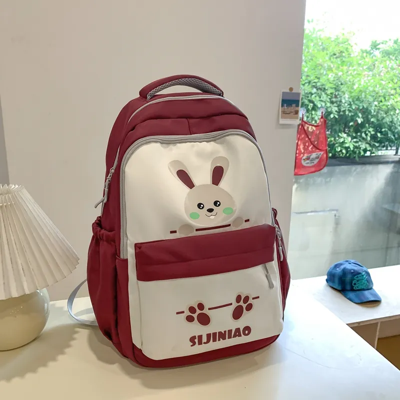 Yalu Nylon Backpack Regular Unisex Multicolor-4